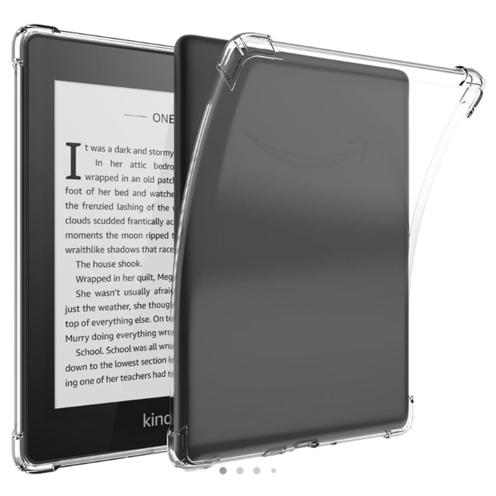 Clear Transparent Silicone Kindle Paperwhite case for 6.8" Kindle (11th Gen)